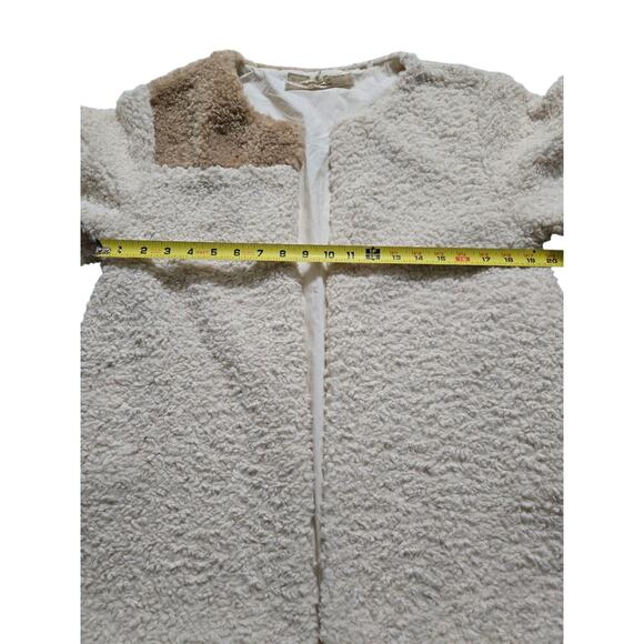 Womens Jen's Pirate Booty Faux Sherpa Coat Small CLEAN EUC - Picture 5 of 16